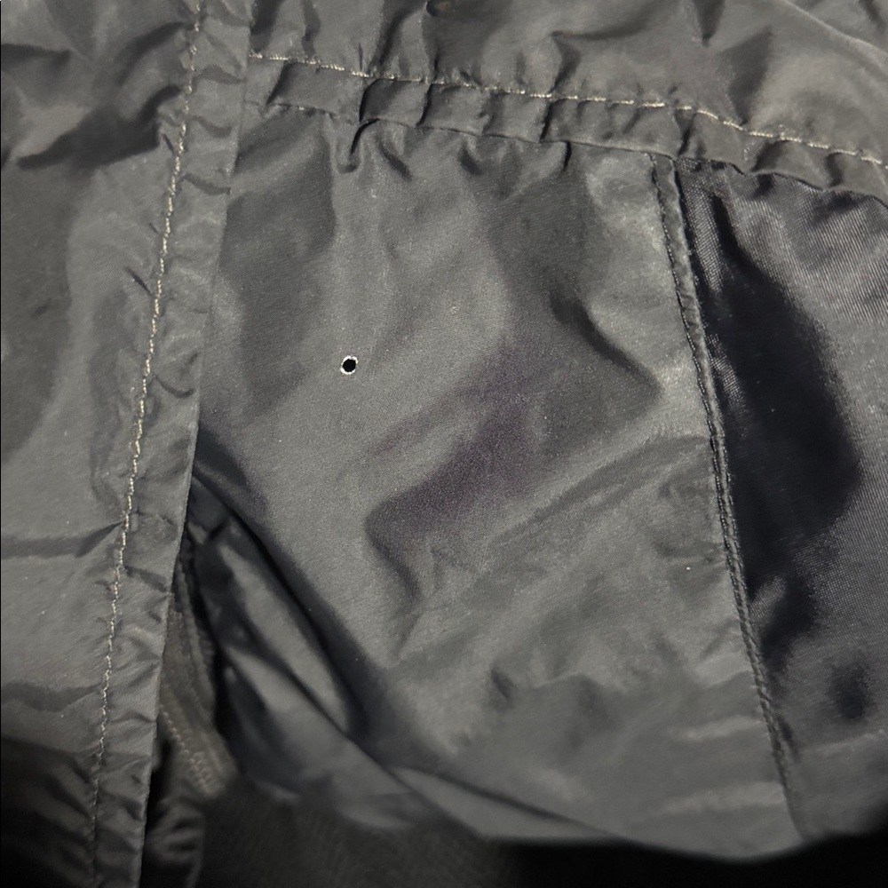 Diesel Jurlo Biker Jacket Mens XXL Black Full Zip Nylon Motorcycle Streetwear - Picture 11 of 16